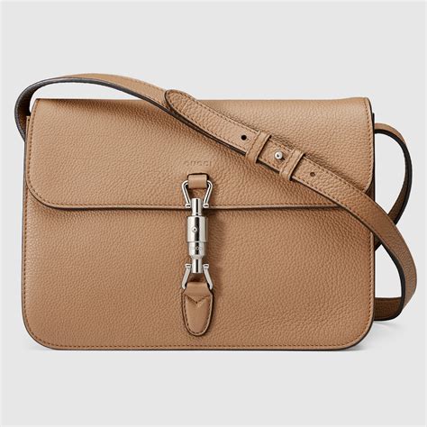 gucci jackie grained leather|Gucci shoulder bag.